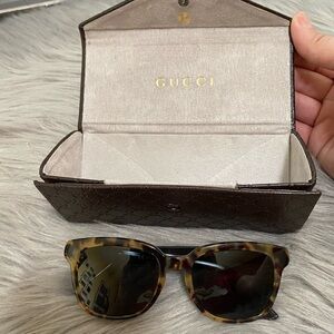 Gucci Tortoiseshell Sunglasses
